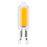 Light bulb LED Silver Electronics ECO G9 3000K 3W Warm light