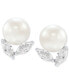 Фото #1 товара Серьги Arabella Freshwater Pearl & Zirconia Studs