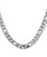 ფოტო #1 პროდუქტის Stainless Steel 8.75mm Figaro Chain Necklace