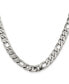 Stainless Steel 8.75mm Figaro Chain Necklace