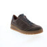 Фото #2 товара Mephisto Jumper Mens Gray Suede Lace Up Lifestyle Sneakers Shoes 9.5