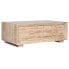 Фото #1 товара Кофейный столик Home ESPRIT Натуральный древесина ели Деревянный MDF 130 x 70 x 46 cm