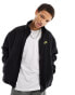 Фото #2 товара Nike Club fleece zip thru jacket in black