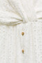 Фото #8 товара Платье с ажурной вышивкой ZARA