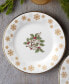 Фото #8 товара Holly Berry Gold Set of 4 Assorted Appetizer Plates, 6-1/4"