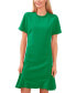 Фото #1 товара Women's Short Sleeve A-Line Ruffled Neck Dress