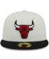 ფოტო #4 პროდუქტის Men's New Era x Cream, Black Chicago Bulls NBA x Staple Two-Tone 59FIFTY Fitted Hat