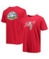 ფოტო #3 პროდუქტის Men's Red Tampa Bay Buccaneers Patch Up Collection Super Bowl XXXVII T-shirt