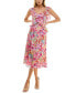 Фото #1 товара Платье Crystal Doll средней длины с принтом и оборками