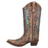 Фото #5 товара Circle G by Corral Ld Snip Toe Cowboy Womens Brown Casual Boots L5971