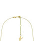 Фото #2 товара Fossil x Willy Wonka Special Edition Women's Gold-Tone Stainless Steel Station Necklace