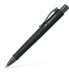 Фото #1 товара FABER-CASTELL 241190 - Clip - Clip-on retractable ballpoint pen - Blue - 1 pc(s) - Extra Bold