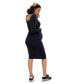 ფოტო #2 პროდუქტის Maternity Everywear Long Sleeve Dress
