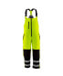 Men's High Visibility Reflective Insulated Softshell High Bib Overall