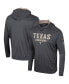 Фото #1 товара Men's Charcoal Texas Longhorns OHT Military-Inspired Appreciation Long Sleeve Hoodie T-shirt