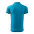 Фото #4 товара Malfini Single J. M MLI-20244 turquoise polo shirt