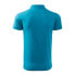 Malfini Single J. M MLI-20244 turquoise polo shirt