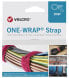 Фото #2 товара VELCRO ONE-WRAP - Releasable cable tie - Polypropylene (PP) - Velcro - Red - 330 mm - 20 mm - 25 pc(s)