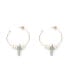 Фото #3 товара LAO GREEN 4CM pendientes #oro brillo 1 u