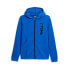 Фото #1 товара Puma Fit Double Knit FullZip Hoodie Mens Blue Casual Outerwear 52388546