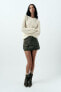 Cargo mini skirt