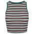 Фото #8 товара URBAN CLASSICS Stripe Crop sleeveless T-shirt