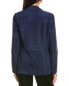 Фото #2 товара Kobi Halperin Brenna Suede Blazer Women's Blue S