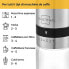 Фото #20 товара Silberthal Manual Coffee Grinder, Adjustable Grinding Level, Stainless Steel and Glass Hand Grinder