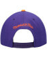 Men's Purple, Orange Phoenix Suns Hardwood Classics Team Two-Tone 2.0 Snapback Hat Purple, Orange - фото #5