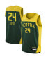 ფოტო #2 პროდუქტის Big Boys and Girls Jewell Loyd Green Seattle Storm 2022 Explorer Edition Victory Player Jersey