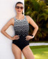 ფოტო #4 პროდუქტის Women's High-Neck One-Piece Swimsuit