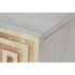 Устройство DKD Home Decor 160 x 38 x 75 cm Позолоченный Деревянный Белый Светло-коричневый