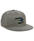 Фото #3 товара Бейсболка Nike 3BRAND by Russell Wilson мужская серо-синяя Fashion Snapback Adjustable Hat