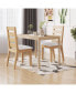 Фото #3 товара Dining Table 43.3"x27.6"x29.5" Solid Wood Acacia