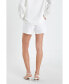Фото #3 товара Women's Linen Binding Pointed Shorts