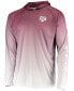 Men's Maroon Texas A M Aggies Terminal Tackle Omni-Shade UPF 50 Long Sleeve Hooded T-shirt