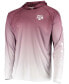 Фото #3 товара Men's Maroon Texas A M Aggies Terminal Tackle Omni-Shade UPF 50 Long Sleeve Hooded T-shirt