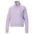 Puma Iwd Cb T7 Full Zip Track Jacket Womens Purple Casual Athletic Outerwear 536