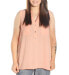 Фото #1 товара Топ без рукавов женский Alfani блузка с карманами на кнопке персиково-пряный 6
