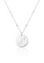 Modern silver necklace with zircons Scorpio SVLN0327XH2BISI (chain, pendant)