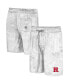 Men's White Rutgers Scarlet Knights Realtree Aspect Ohana Swim Shorts