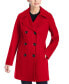 Фото #1 товара Women's Double-Breasted Wool Blend Peacoat, Created for Macy's