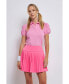 ფოტო #6 პროდუქტის Women's Puff Sleeve Jersey Top