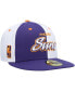 ფოტო #4 პროდუქტის Men's Purple, White Phoenix Suns Griswold 59FIFTY Fitted Hat