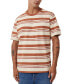 Фото #1 товара Men's Loose Fit Stripe T-Shirt