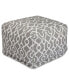 Фото #27 товара Athens Ottoman Square Pouf 27" x 17"