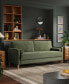Фото #9 товара 75.6" W Polyester Lillith Sofa with Track Arms