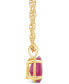 ფოტო #2 პროდუქტის Ruby (1 ct. t.w.) Pendant Necklace in 14k Yellow Gold