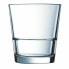 Set of glasses Arcoroc Stack Up Transparent 6 Pieces (32 cl)