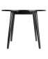 Moreno 28.94" Wood Round Drop Leaf Dining Table - фото #5